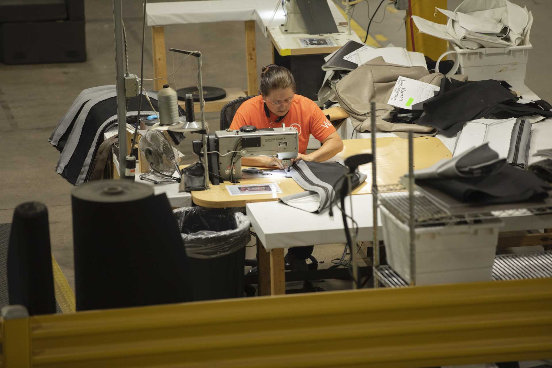 Lippert RV Furniture Sewing Machine Line